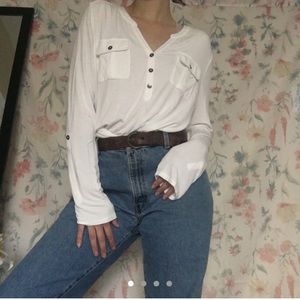 Lightweight flowy top